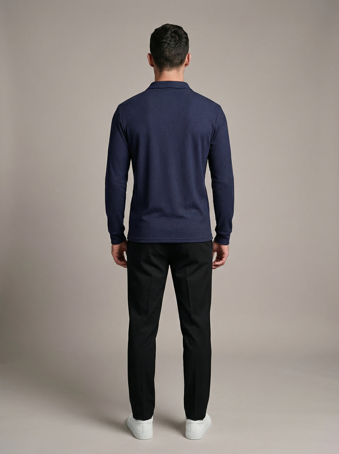 Regular Ribbed Polo