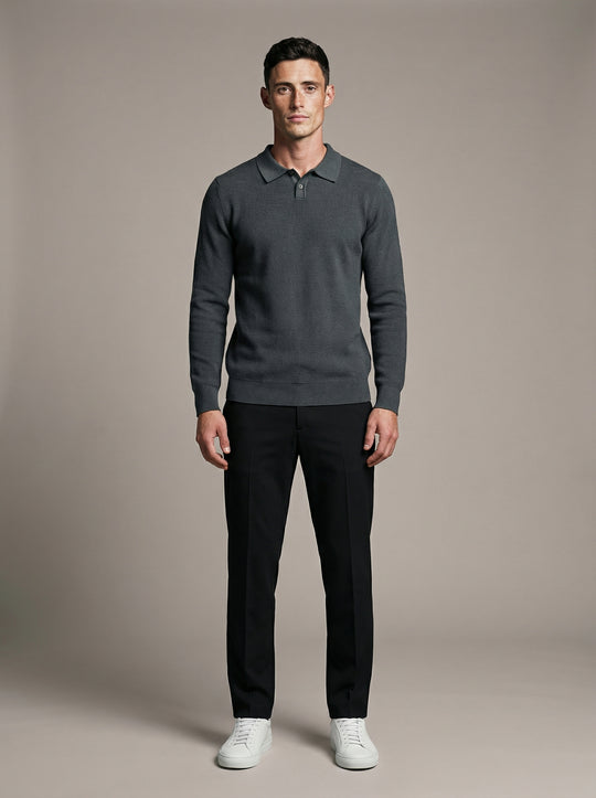 Regular Knit Polo