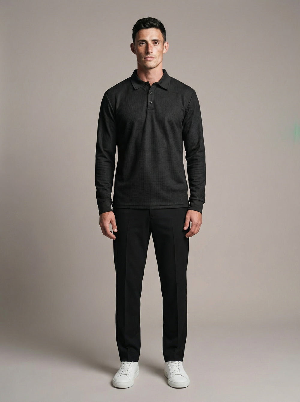 Regular Textured Polo