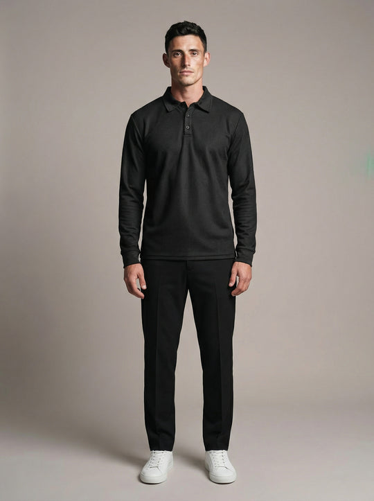 Regular Textured Polo