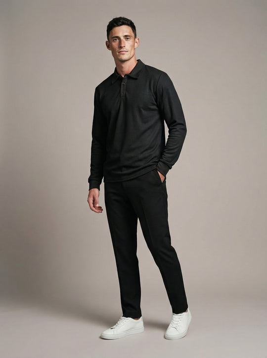Regular Textured Polo