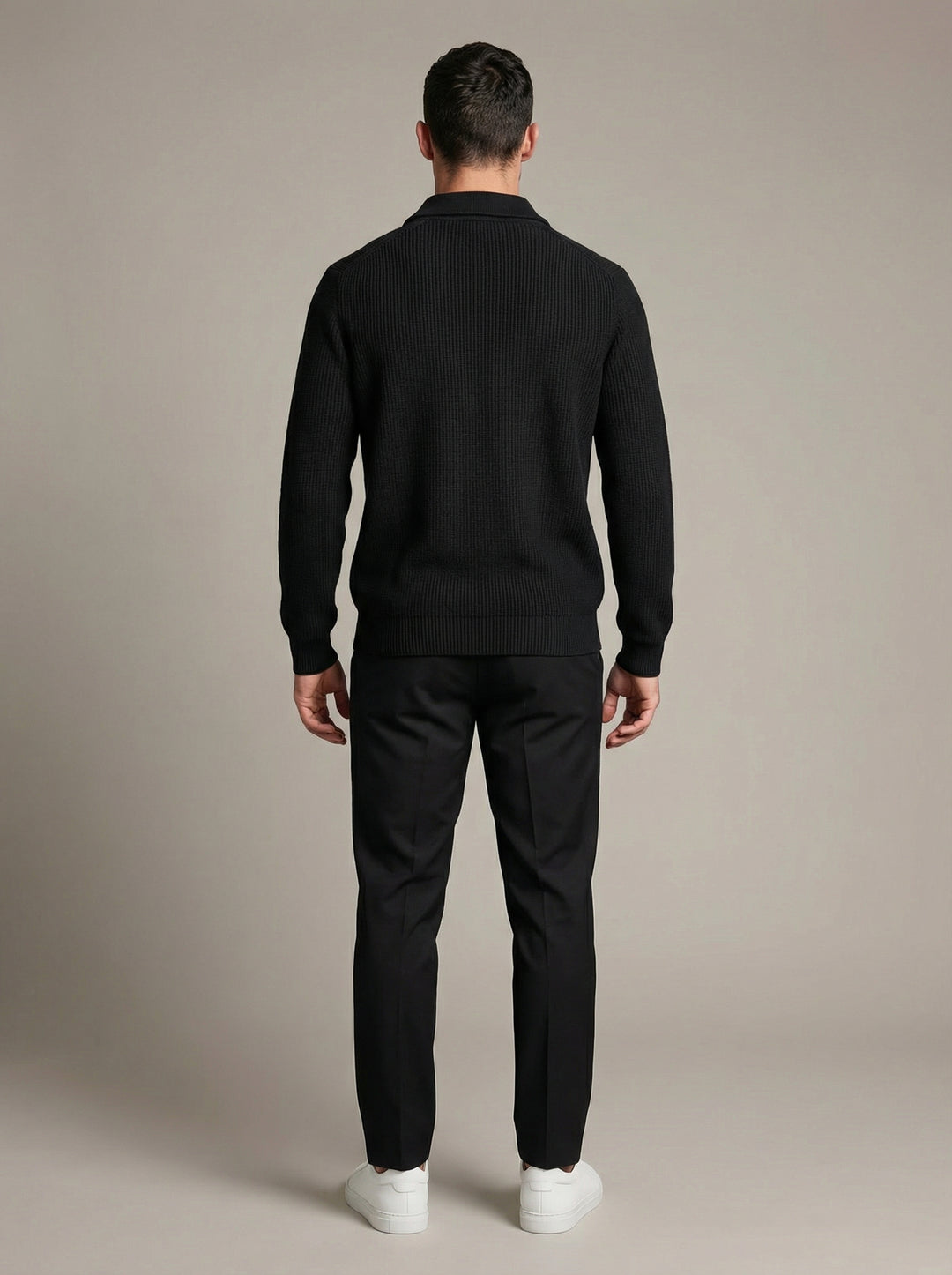 Regular Quarter Zip Knit