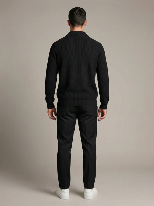 Regular Quarter Zip Knit