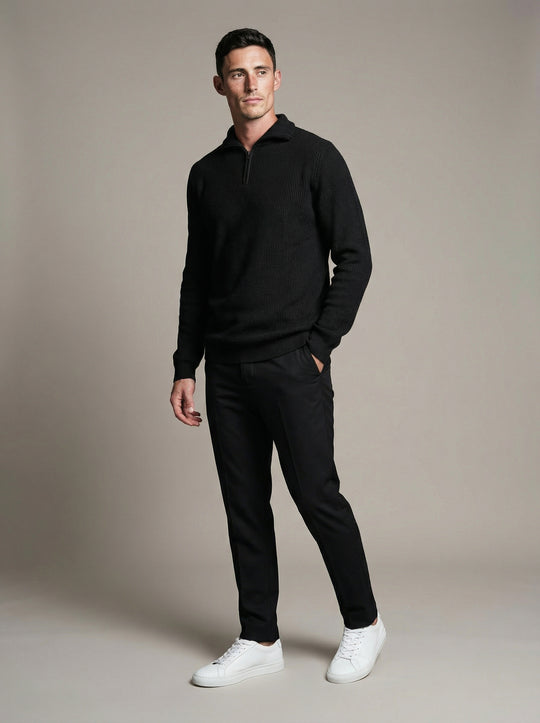 Regular Quarter Zip Knit