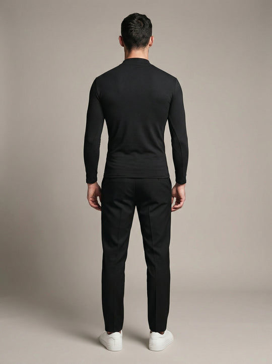 Slim Mock Neck Top