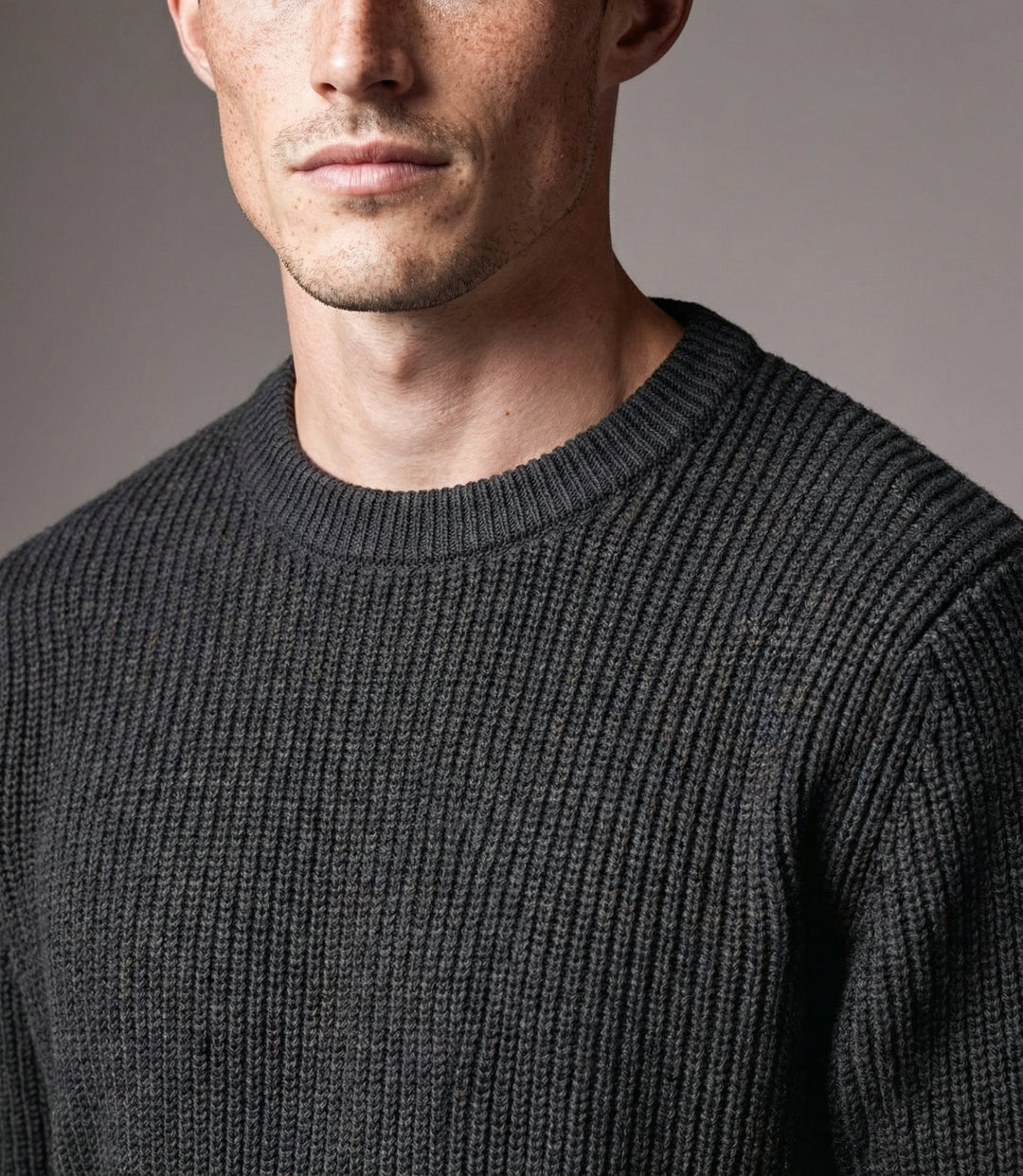 Regular Ribbed Sweater