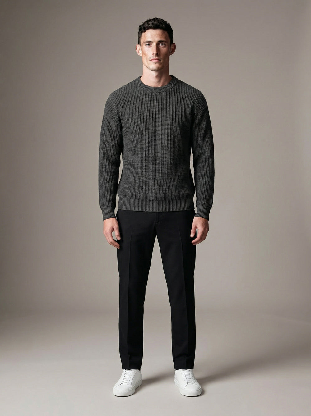 Regular Ribbed Sweater