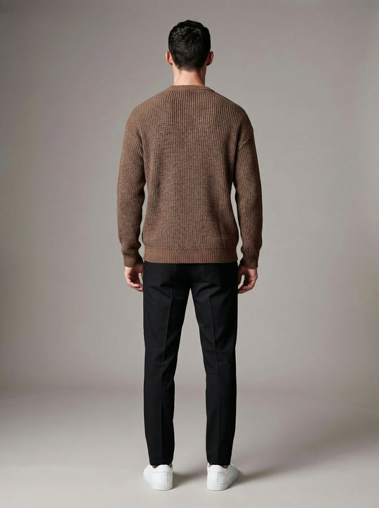 Regular Ribbed Sweater