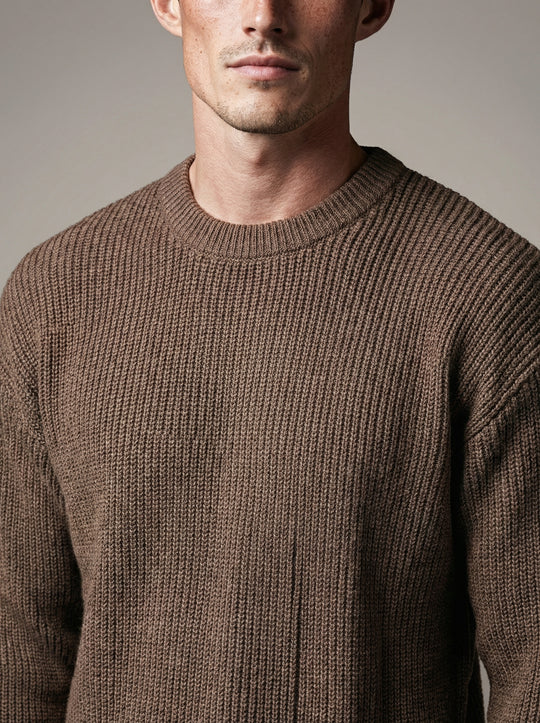 Regular Ribbed Sweater
