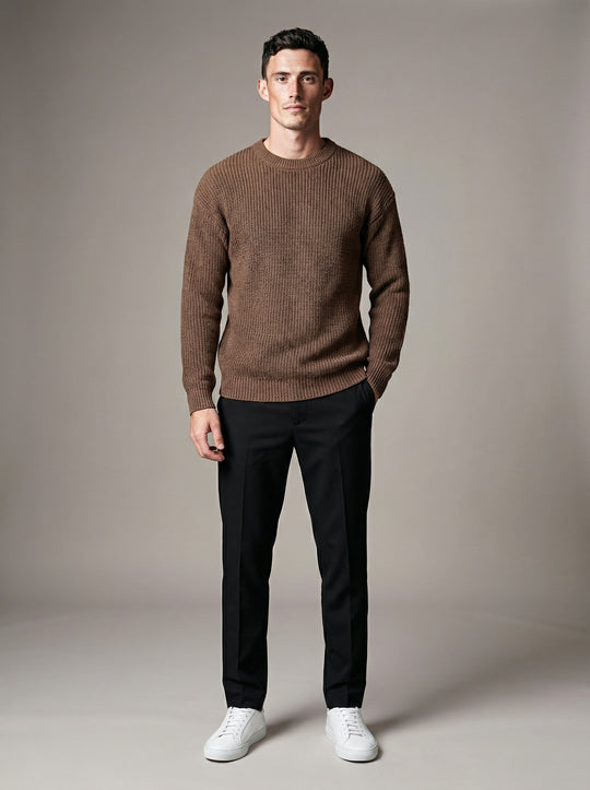 Regular Ribbed Sweater