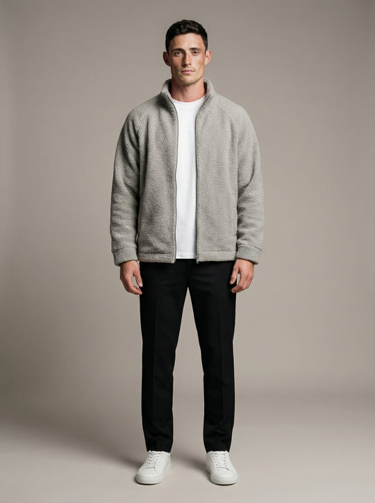 Relaxed Teddy Jacket