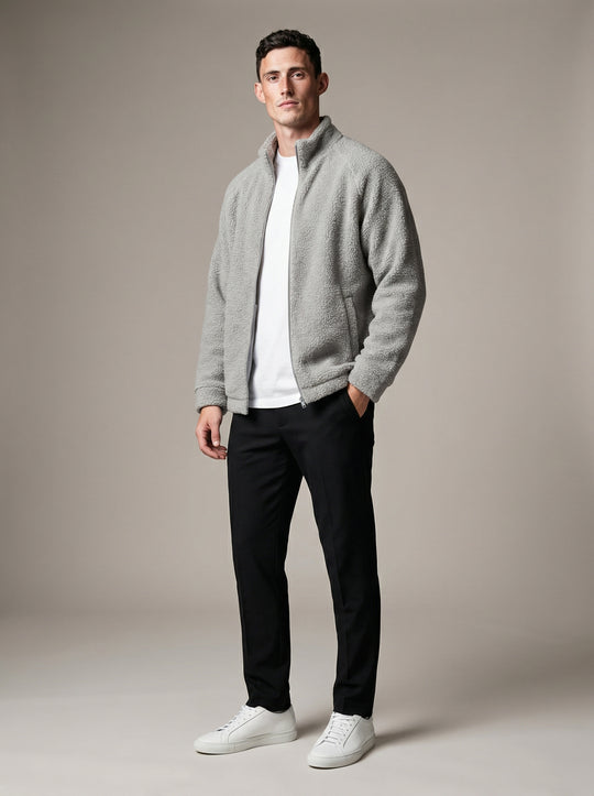 Relaxed Teddy Jacket