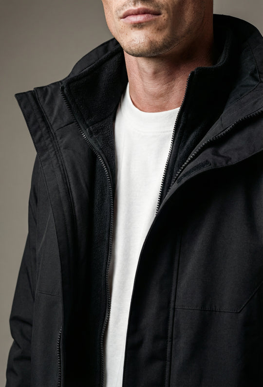 Technical Hooded Jacket