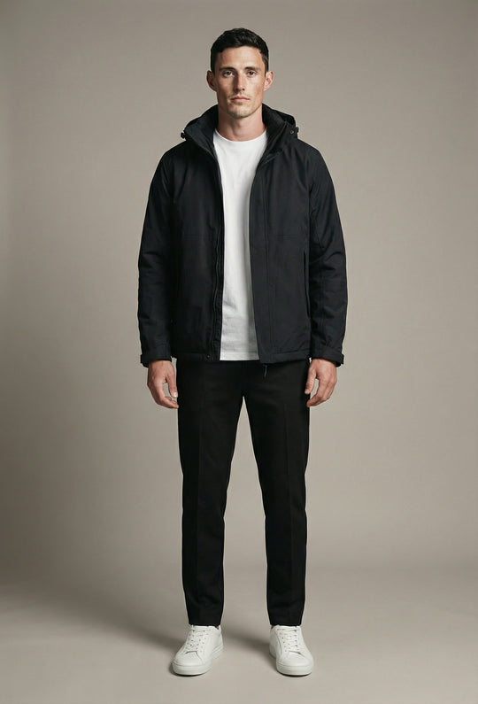 Technical Hooded Jacket