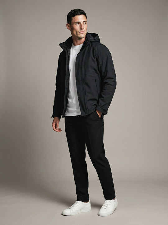 Technical Hooded Jacket