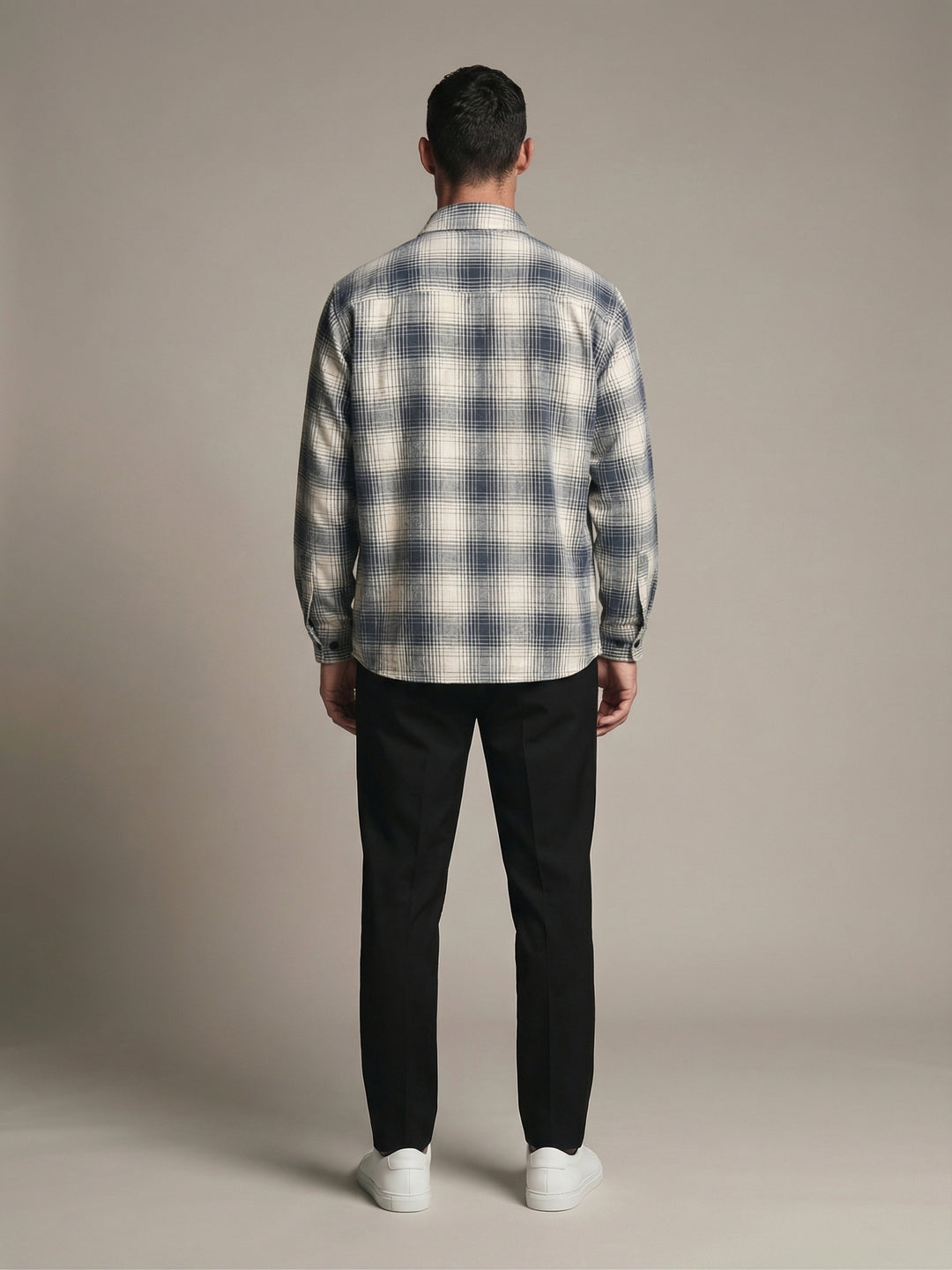 Relaxed Check Overshirt