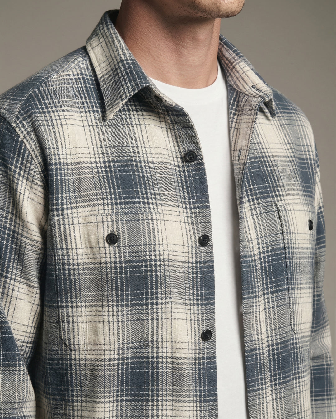Relaxed Check Overshirt