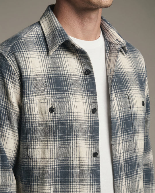 Relaxed Check Overshirt