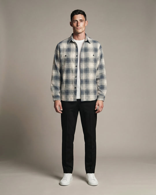 Relaxed Check Overshirt