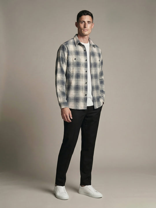 Relaxed Check Overshirt