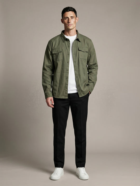 Structured Overshirt