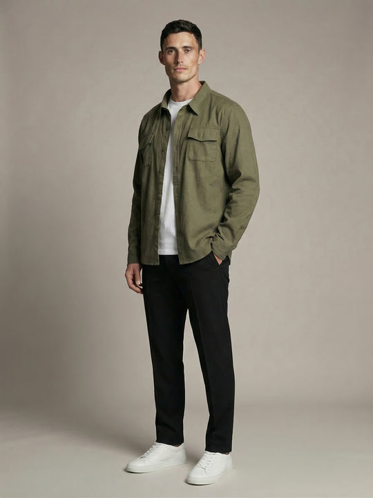 Structured Overshirt